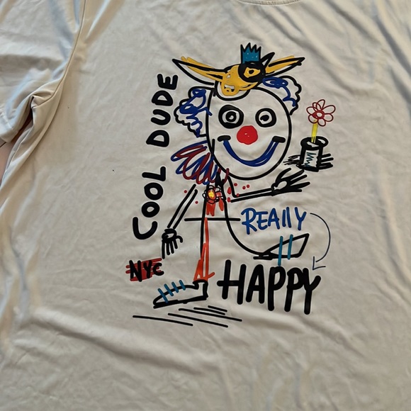 Cool Short Sleeve Tee, Clown T-Shirt by Romwe Youth T-Shirt, Size M - Picture 2 of 4